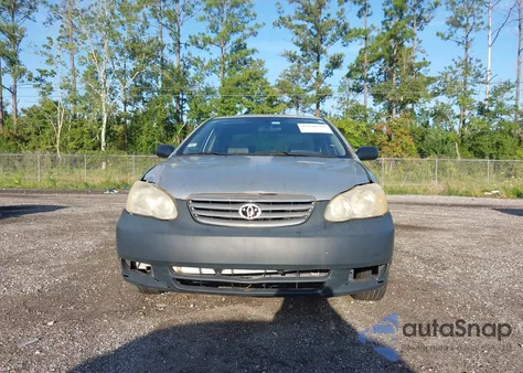 2004 Toyota Corolla Ce из США, поврежденный, VIN 2T1BR32E64C297456